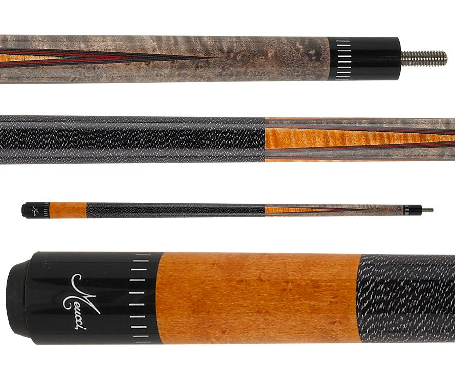 Meucci MESW01 58 in. Billiards Pool Cue Stick + Free Hard Case Included