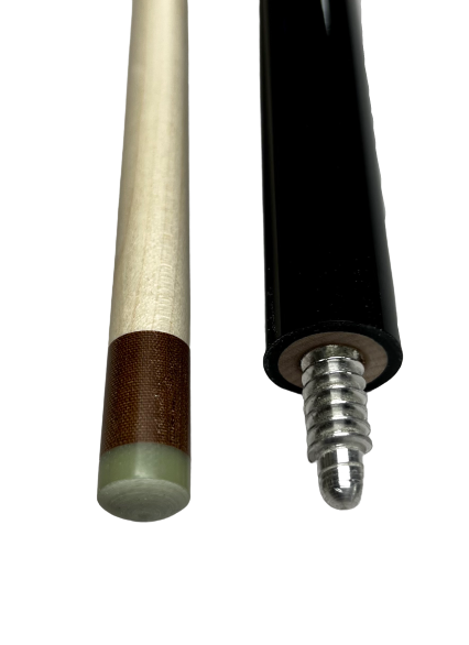 Meucci Pogo Three-Piece Jumping Billiards Pool Cue Stick (Black)