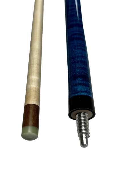 Meucci Pogo Three-Piece Jumping Billiards Pool Cue Stick (Blue)