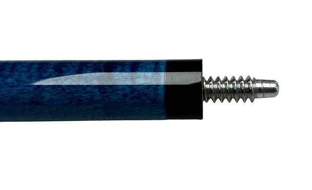 Meucci Pogo Three-Piece Jumping Billiards Pool Cue Stick (Blue)