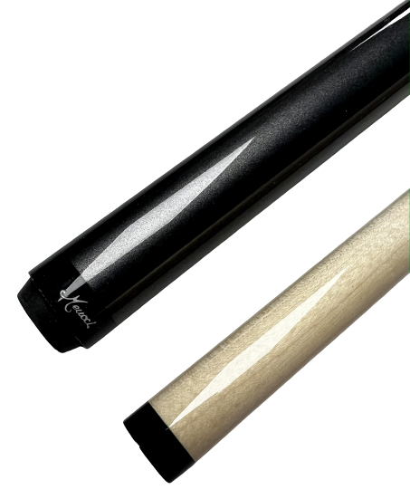 Meucci Pogo Three-Piece Jumping Billiards Pool Cue Stick (Radiant Silver)