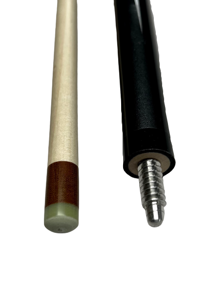 Meucci Pogo Three-Piece Jumping Billiards Pool Cue Stick (Radiant Silver)