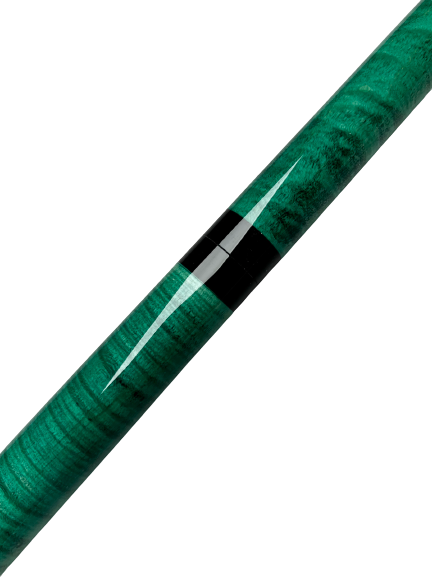 Meucci Pogo Three-Piece Jumping Billiards Pool Cue Stick (Green)