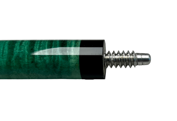 Meucci Pogo Three-Piece Jumping Billiards Pool Cue Stick (Green)