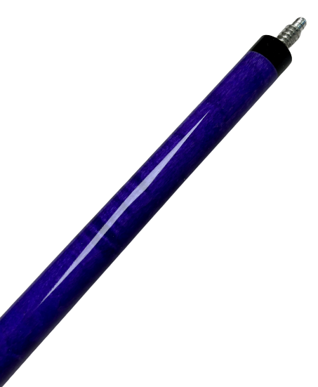 Meucci Pogo Three-Piece Jumping Billiards Pool Cue Stick (Purple)