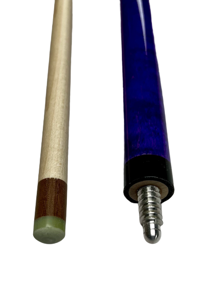 Meucci Pogo Three-Piece Jumping Billiards Pool Cue Stick (Purple)