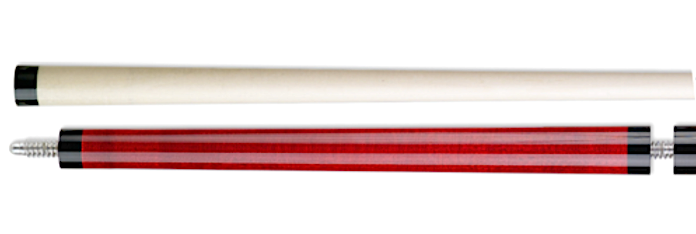 Meucci Pogo Three-Piece Jumping Billiards Pool Cue Stick (Red)