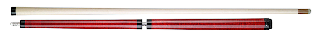 Meucci Pogo Three-Piece Jumping Billiards Pool Cue Stick (Red)