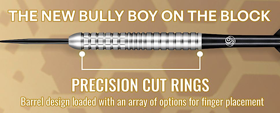 MSPST-23 Shot! Bully Boy Precision Darts Steel Tip Set 23g