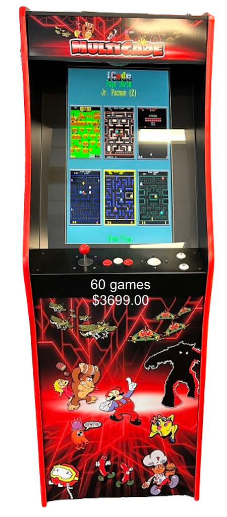 Arcade Multicade Video Stand Up Games PRICED FROM $2,849.00 - ONLY THREE LEFT