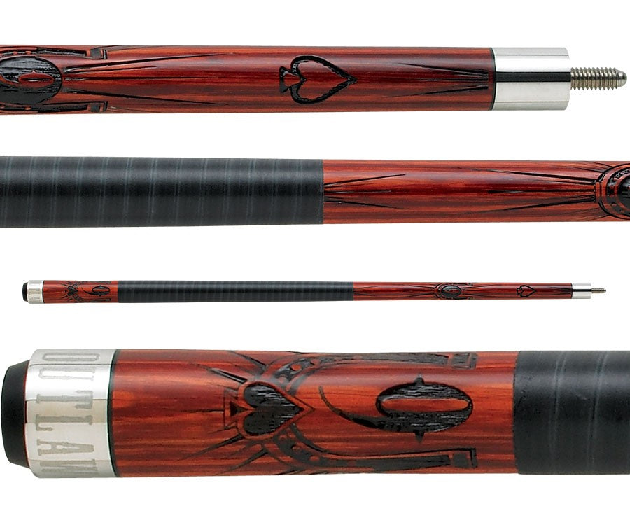 Outlaw OL14 58 in. Billiards Pool Cue Stick