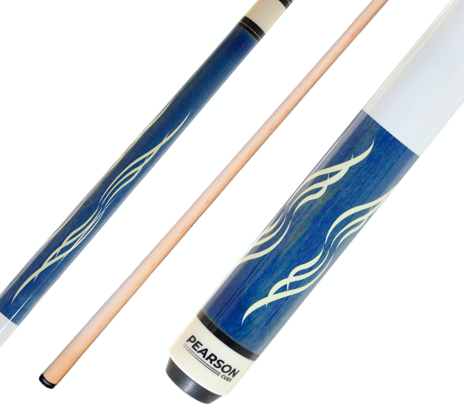 Pearson P-58 Pool Cue with White Handle/Grip