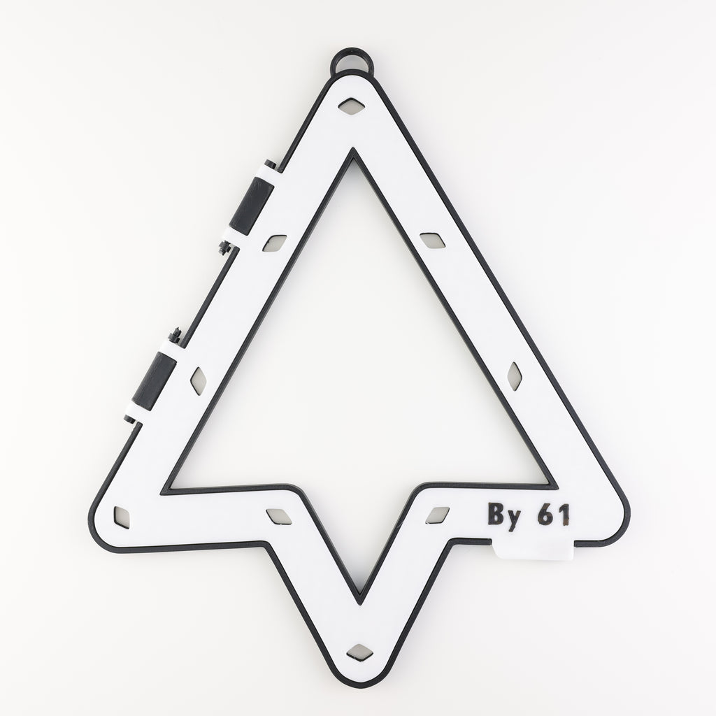 Table Rack Template Carrier Magic Rack Wht / Blk 9/10 Ball