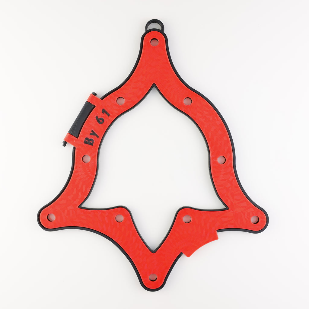 Table Rack Template Carrier Taom Style Red / Black