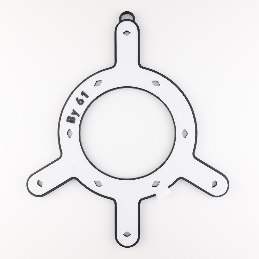 Table Rack Template Carrier Turtle Rack 1 White / Black