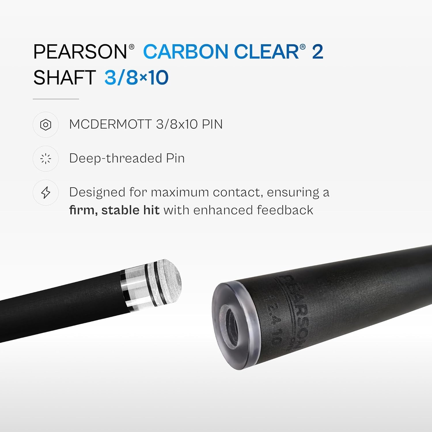 Pearson Carbon Clear 2 Shaft (Uniloc, 11.8mm)