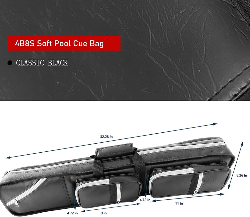 Southern Game Rooms 4Bx8S Billiards Pool Cue Stick Case