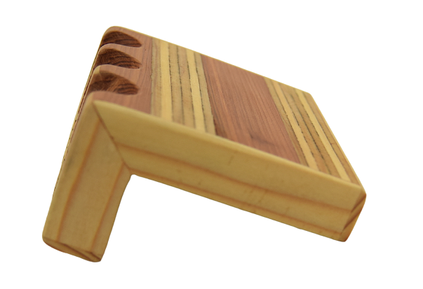 Exotic Wood Cue Claw - 3 Cue - Horizontal Designs