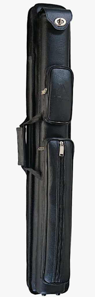 Pro Series PRO-96A Black Leatherette Pool Cue Case 2B/4S
