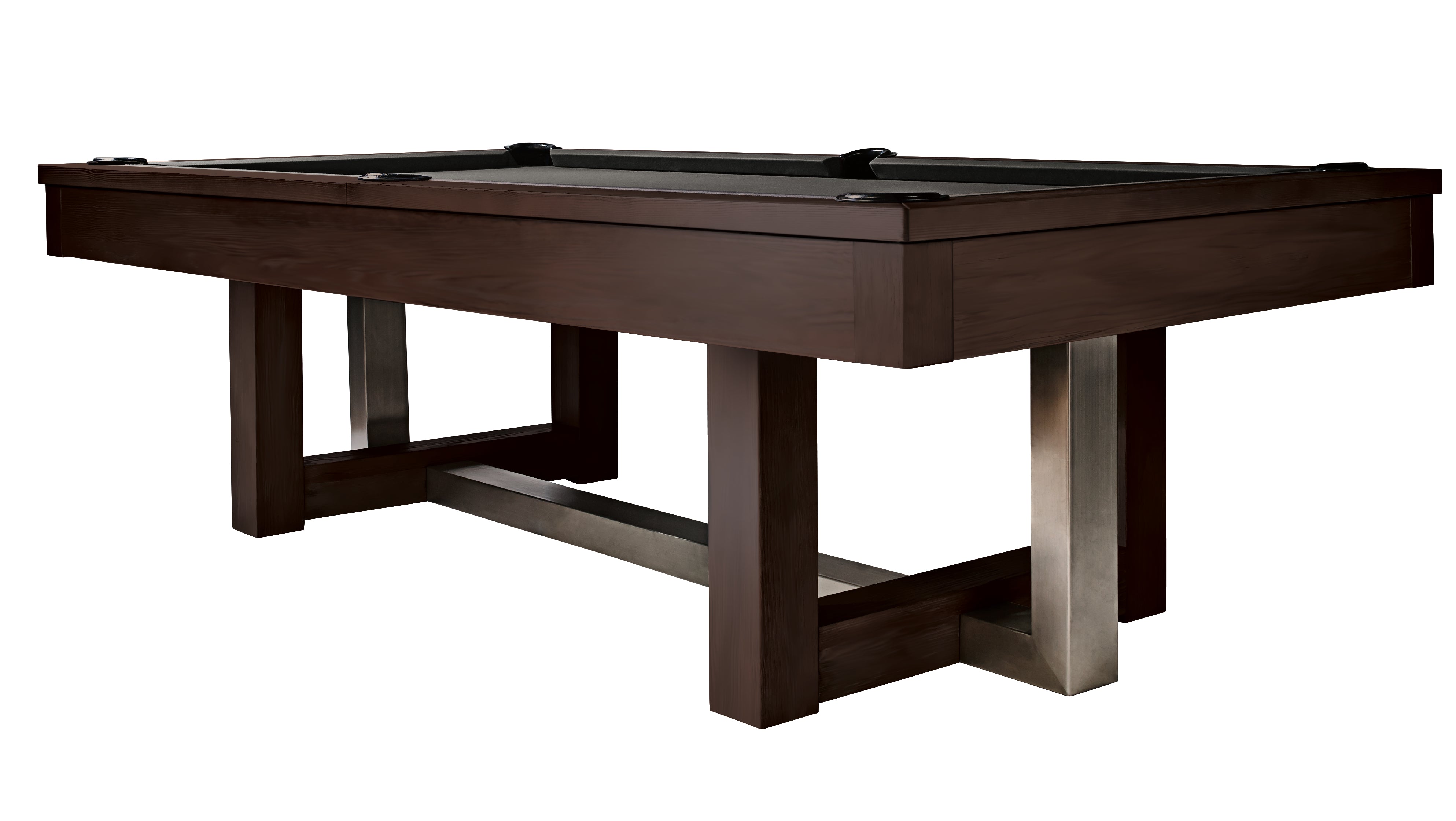 HJ Scott 8 Abbey Pool Table - Espresso