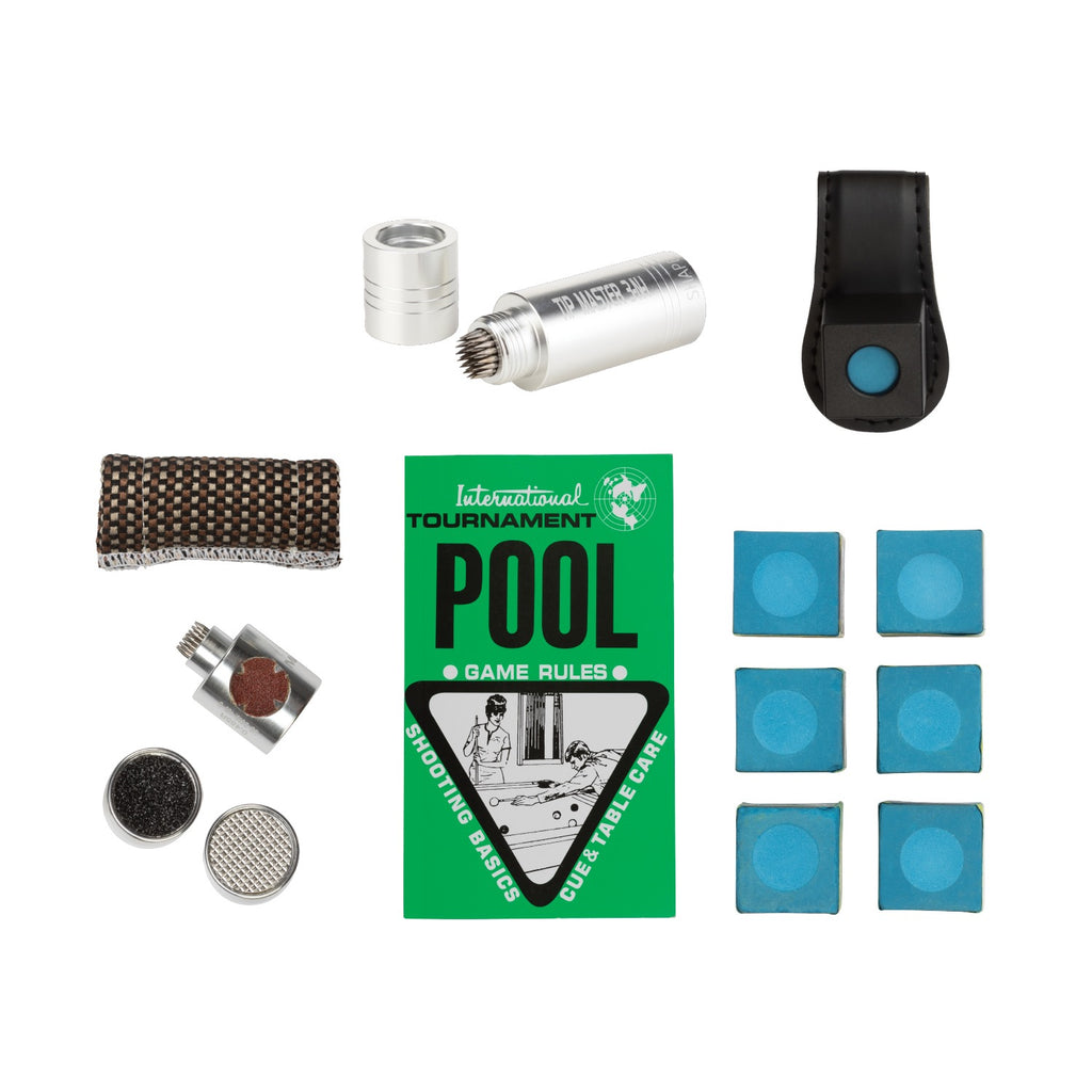 Rage Pro Series Kit RGPSBR - Pool Cue, Case, Chalk & More!