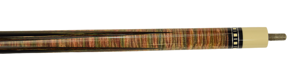 Meucci SB2-RAIN Rainbow Stain Billiards Pool Cue Stick