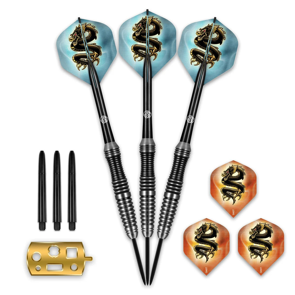 Scimitar Stainless Steel Tip Dart Set 22gm