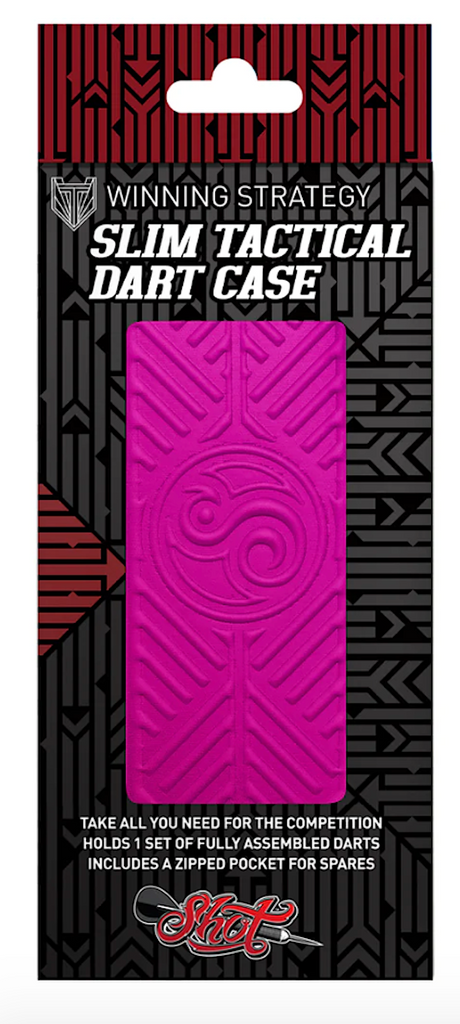 SM4019 Shot! Darts Tactical Slim Darts Pink Wallet Case