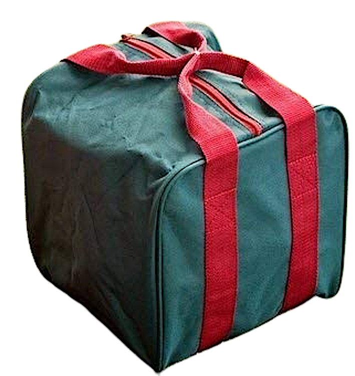 Bocce Bag (Dark Green, 9x9x9)