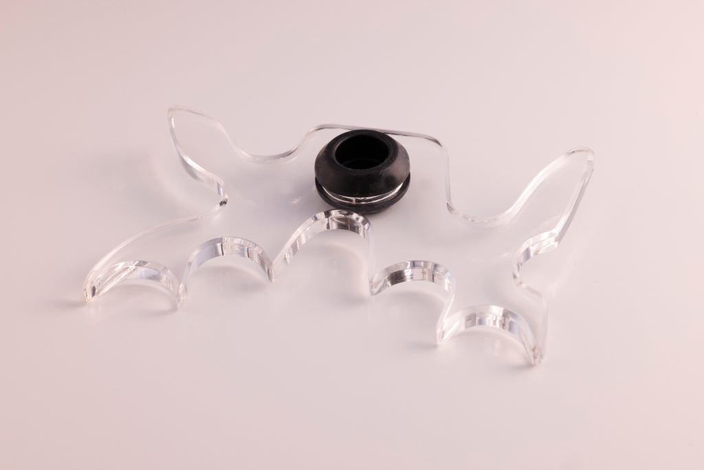 SRS Clear Acrylic Moose Bridge Head