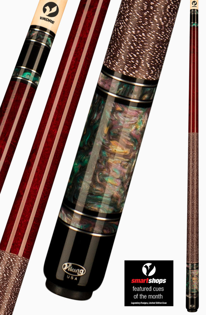 Viking SS-0718B 58 in. Billiards Pool Cue Stick + Free Soft Case Included