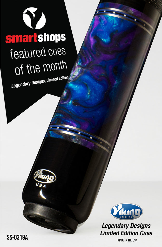 Viking SS0319A 58 in. Billiards Pool Cue Stick + Free Hard Case Included