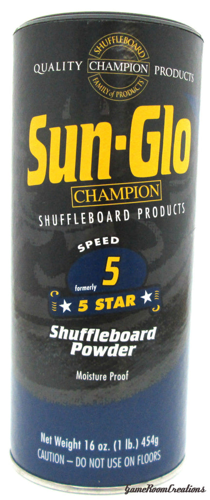 Sun-Glo #5 Speed Shuffleboard Powder Wax - 1 Can