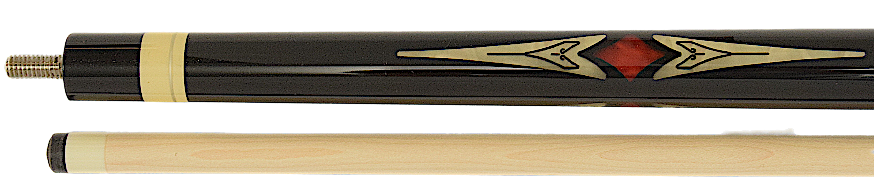 Meucci SWBB-3REV-RED 58 in. Billiards Pool Cue Stick