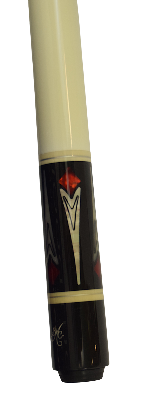 Meucci SWBB-3REV-RED 58 in. Billiards Pool Cue Stick - coolpooltables.com