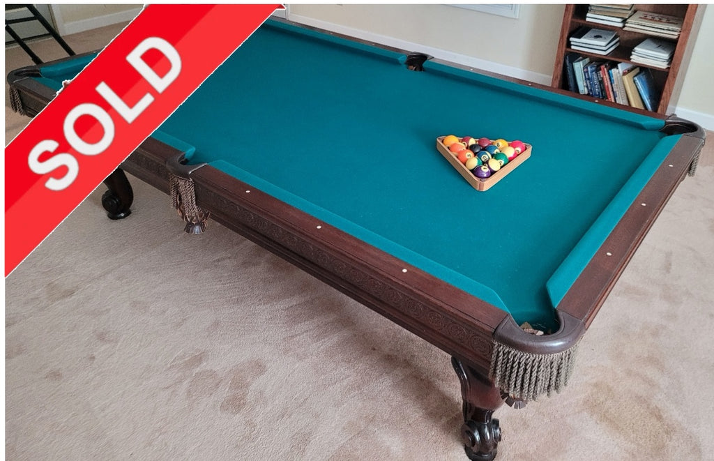 (SOLD) Used Pro 8' Gandy Charleston Pool Table