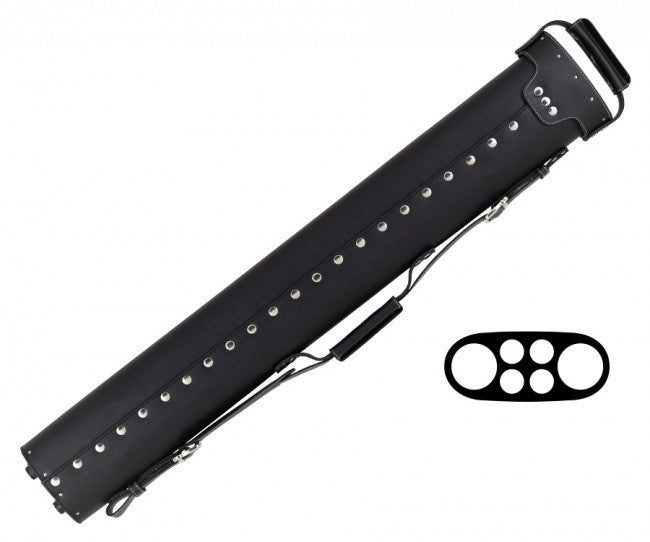 Tango TAZN24 2Bx4S Black Pool Cue Case w/ Shoulder Strap