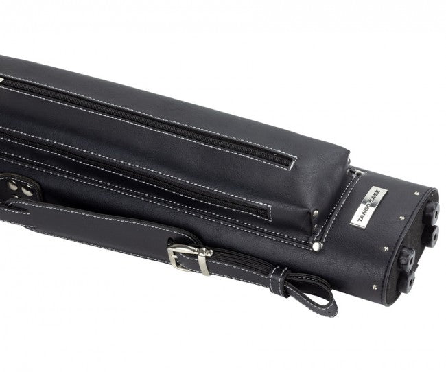 Tango TAZN24 2Bx4S Black Pool Cue Case w/ Shoulder Strap
