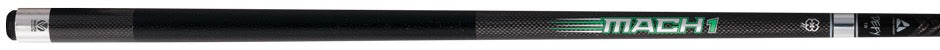 McDermott Vanquish Mach 1 w/ 13mm Defy Break Cue (Leather Wrap)
