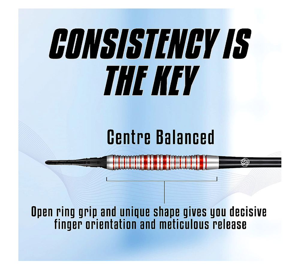 ZESF-20 Shot! Zen Enso Pro Throwing Darts Soft Tip Set