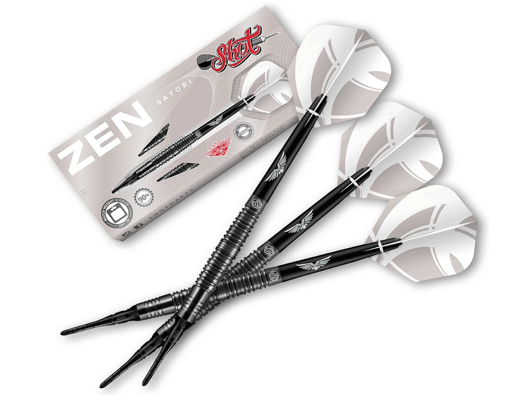 ZSSF-518 Shot! Darts Zen Satori Darts Soft Tip Set 18gm
