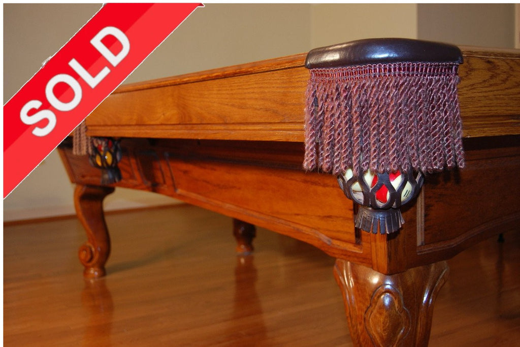 (SOLD) Used 8' Gandy Alexandria Pool Table