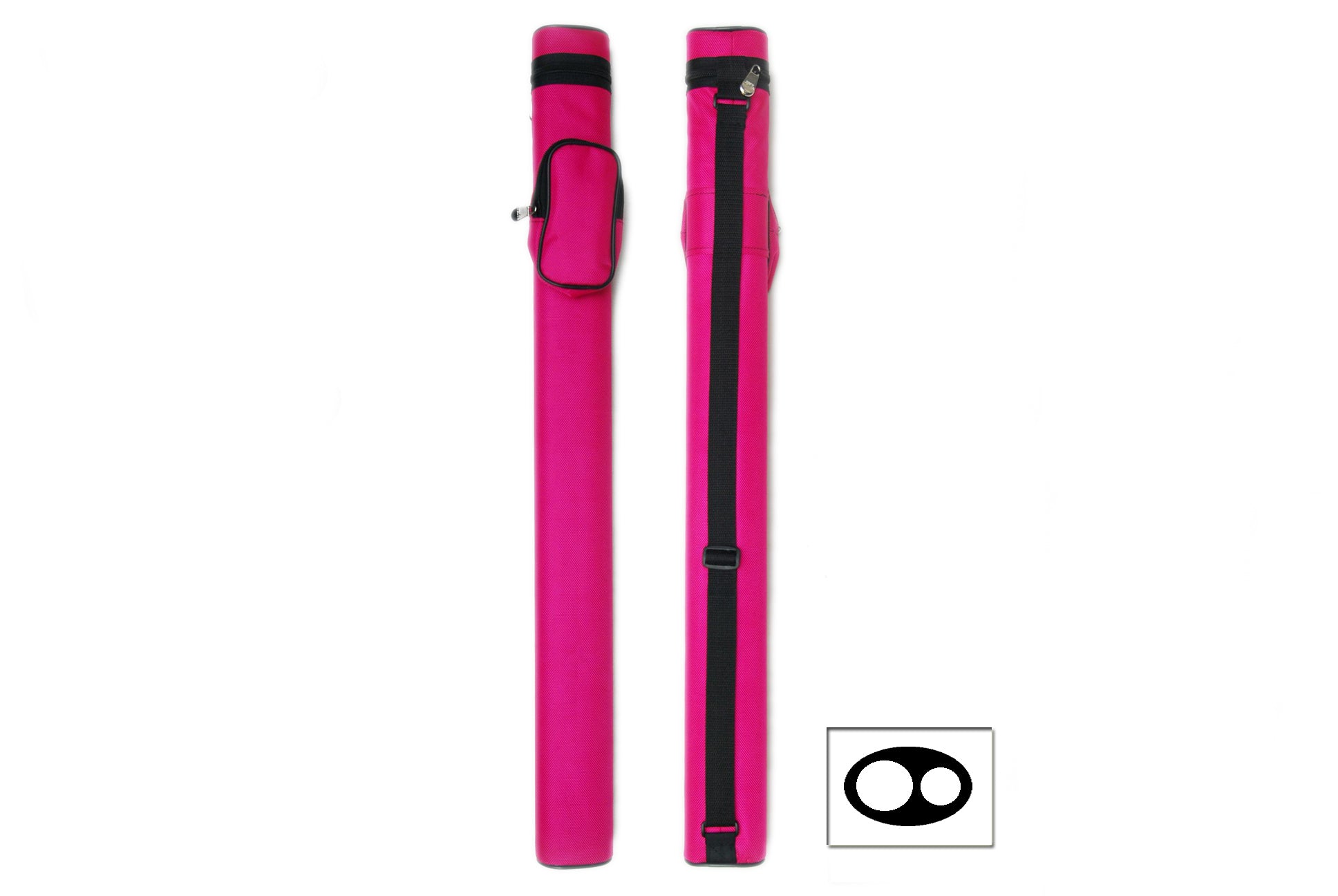 Delta Cue 033-001C-PK 1Bx1S Pink Billiards Pool Cue Stick Case - coolpooltables.com