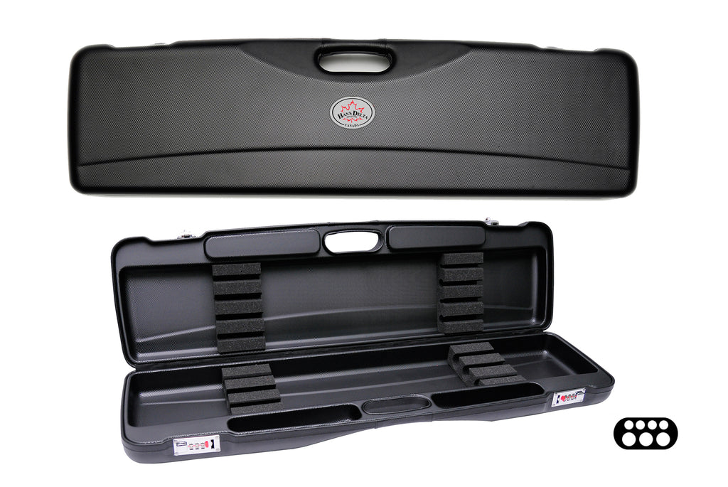 Delta Cue 036-002-BK 3Bx4S Black Billiards Pool Cue Stick Case