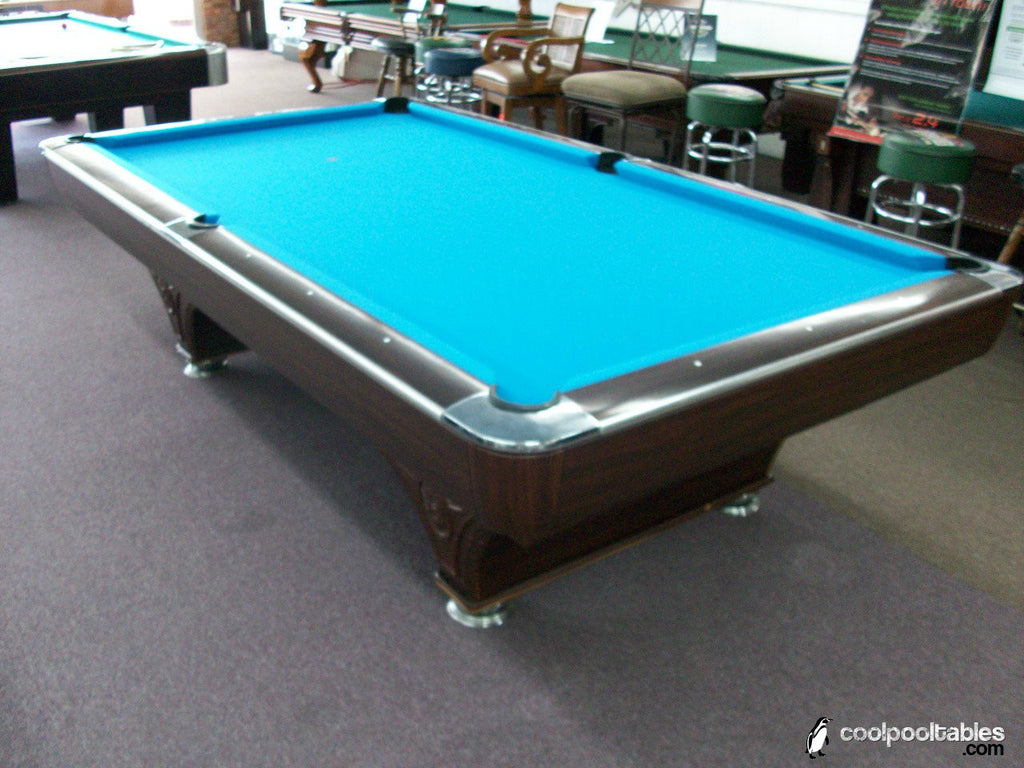Used 9' Hollywood Pool Table with Silent Ball Return