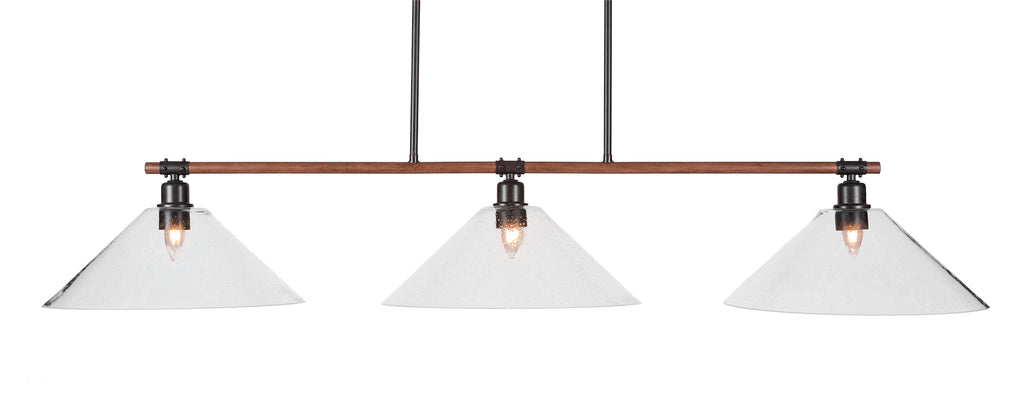 Toltec 1763-308 Blacksmith 3 Bulbs Bar Billiards Pool Table Island Light
