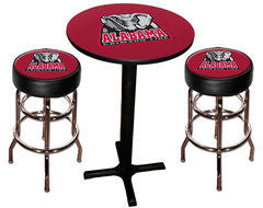 Alabama Crimson Tide Varsity Pub Table & Bar Stool Set
