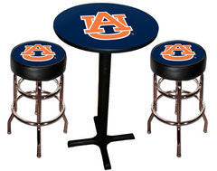 Auburn Tigers Varsity Pub Table & Bar Stool Set