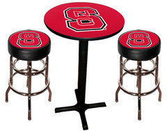 North Carolina State Wolfpack Varsity Pub Table & Bar Stool Set