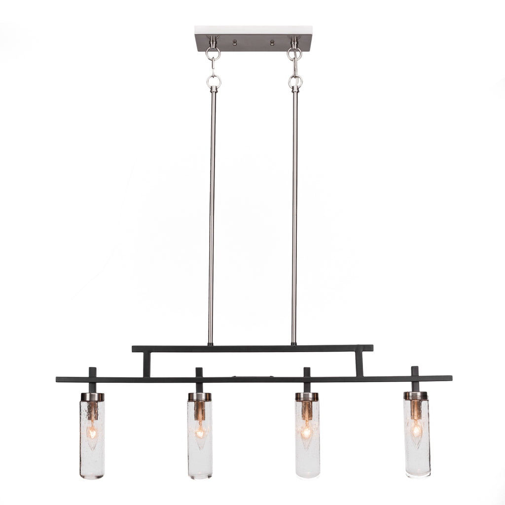 Toltec 2534-MBBN-600 Salinda 4 Bulbs Bar Billiards Pool Table Island Light